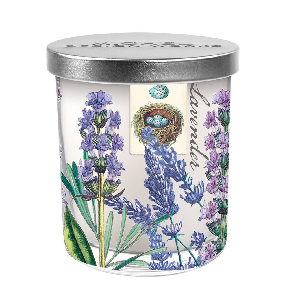 MICHEL DESIGN WORKS Lavendar Rosemary Candle Jar With Lid