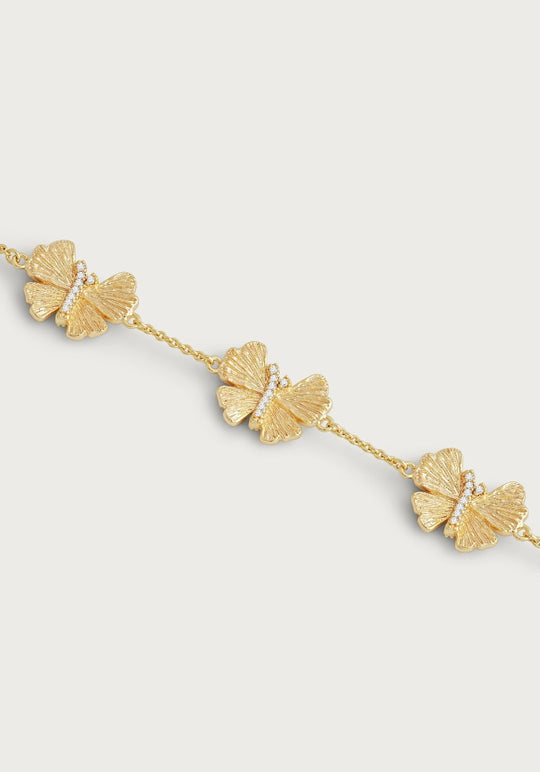 ANABEL ARAM Butterfly Station Bracelet