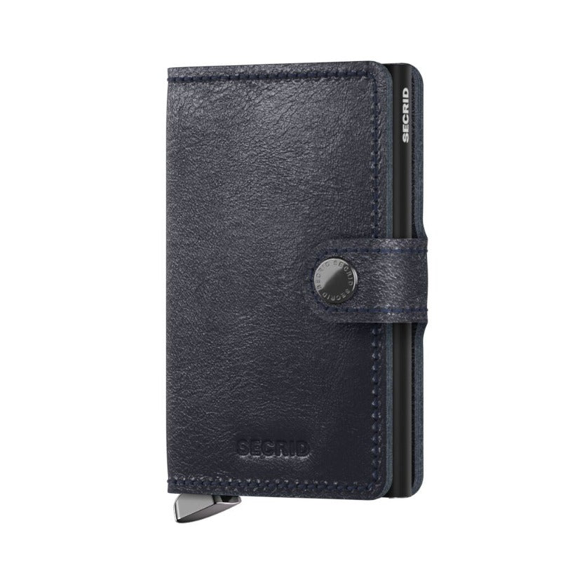 Premium Miniwallet Basco Navy Black