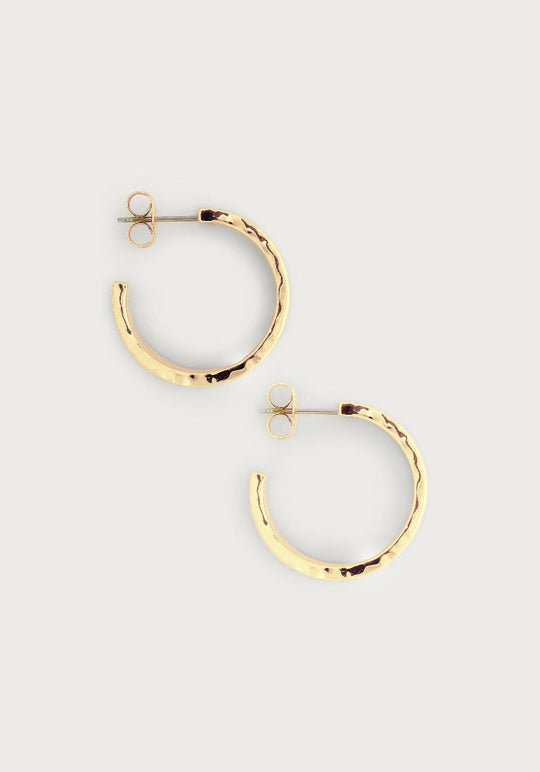 ANABEL ARAM Enchanted Forest Bark Hoops