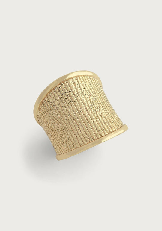 ANABEL ARAM Enchanted Forest Bark Ring