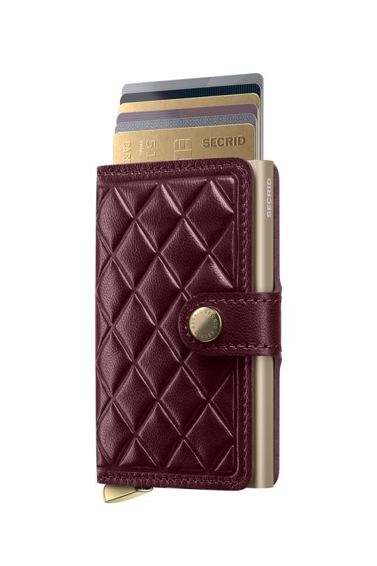 SECRID Miniwallet Emboss Diamond Premium+