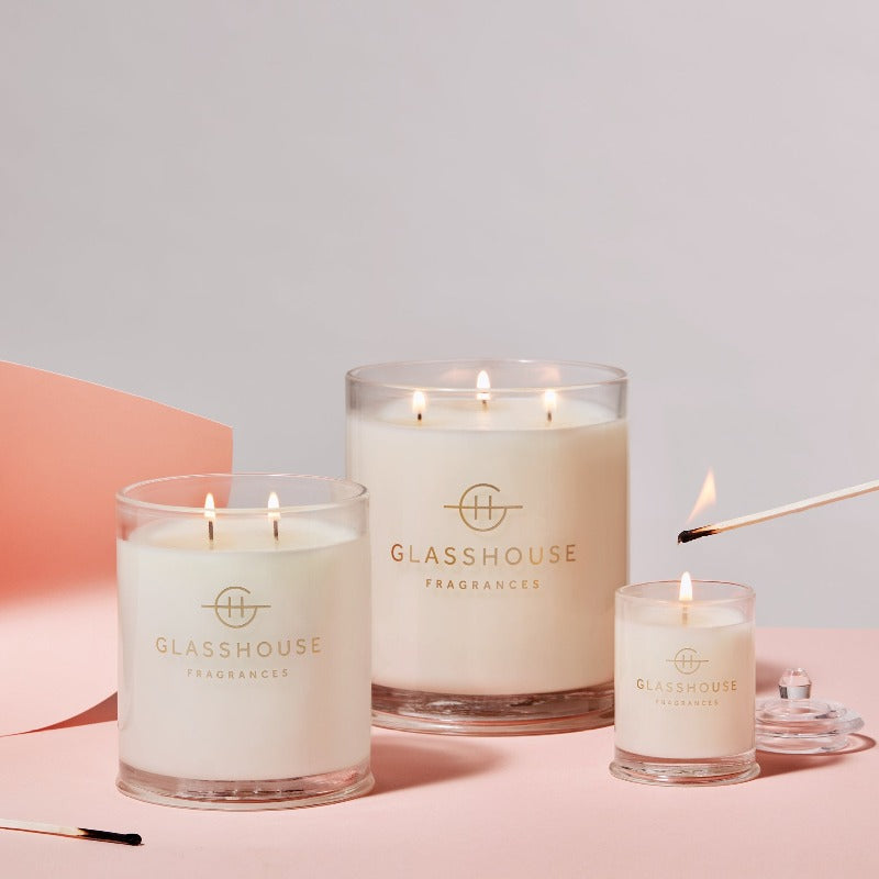 GLASSHOUSE FRAGRANCES Marseille Memoir Triple Scented Candle
