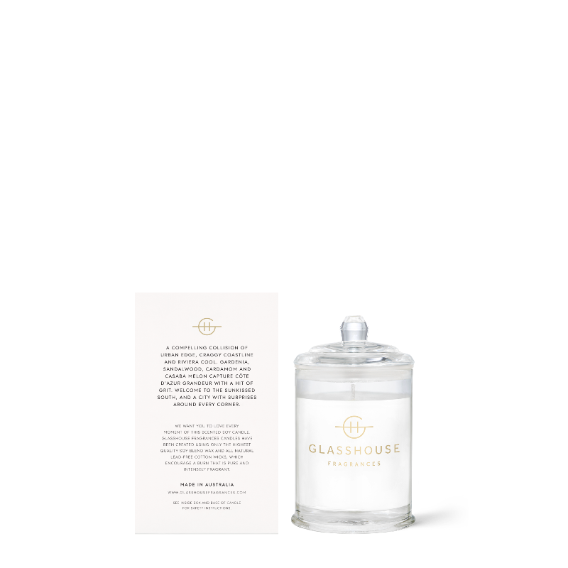 GLASSHOUSE FRAGRANCES Marseille Memoir Triple Scented Candle