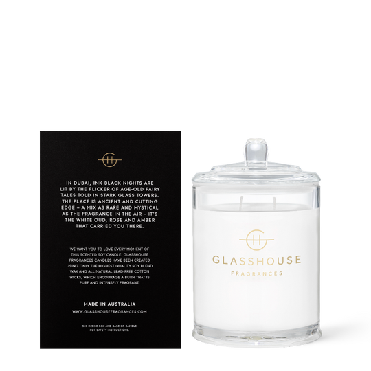 GLASSHOUSE FRAGRANCES Arabian Nights Triple Scented Candle