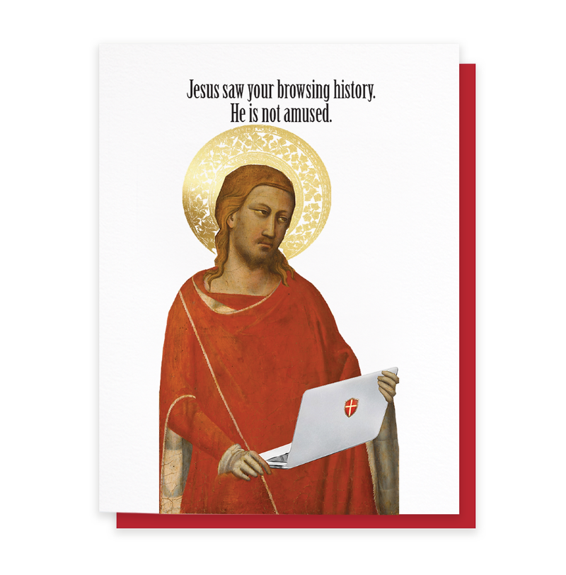 CARDIDEOLOGY Jesus Is Not Amused