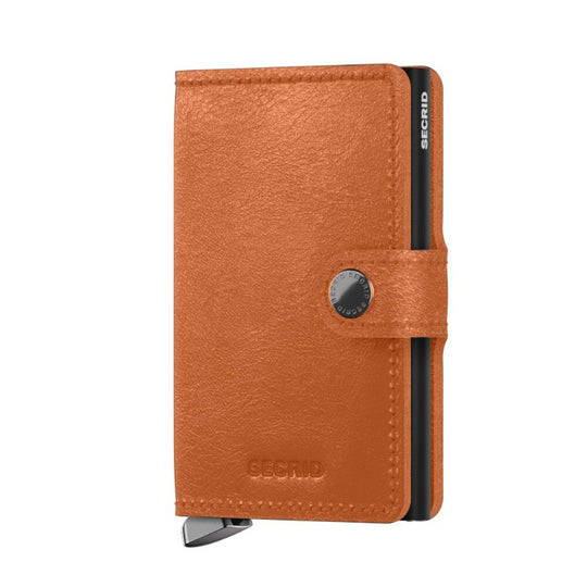 Premium Miniwallet Basco Cognac Black