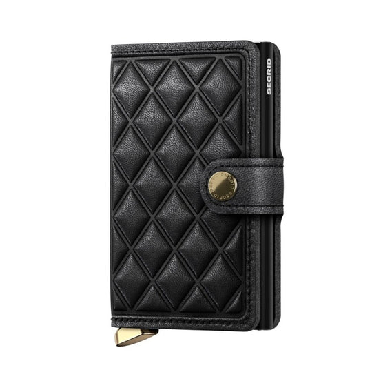 Premium Miniwallet Emboss Diamond Black