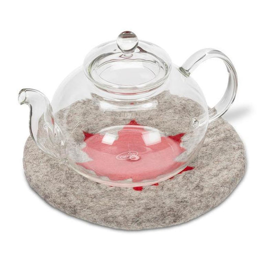 Maple Leaf Trivet 8"D