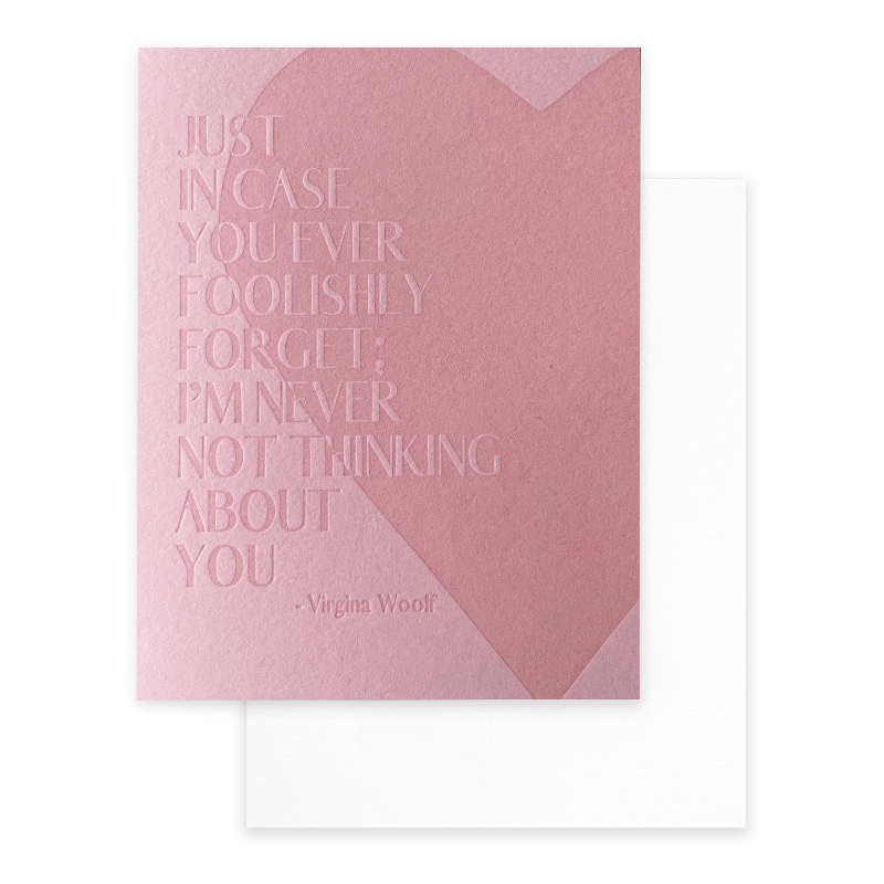 CARDIDEOLOGY Never Not Thinking Of You