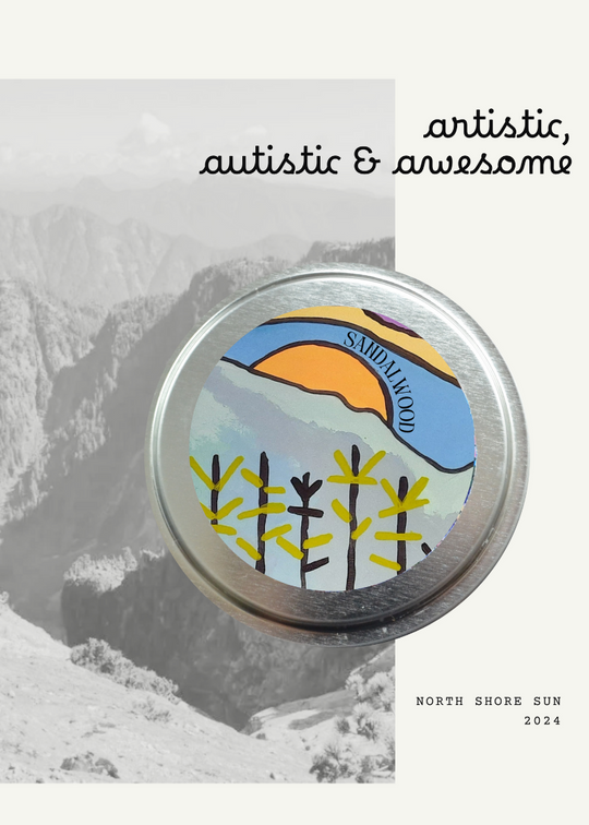 PASS North Shore Sun Candle