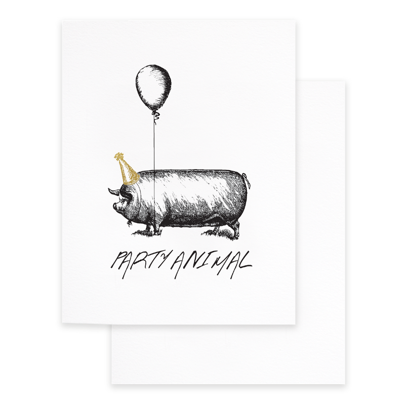 CARDIDEOLOGY Party Animal Card