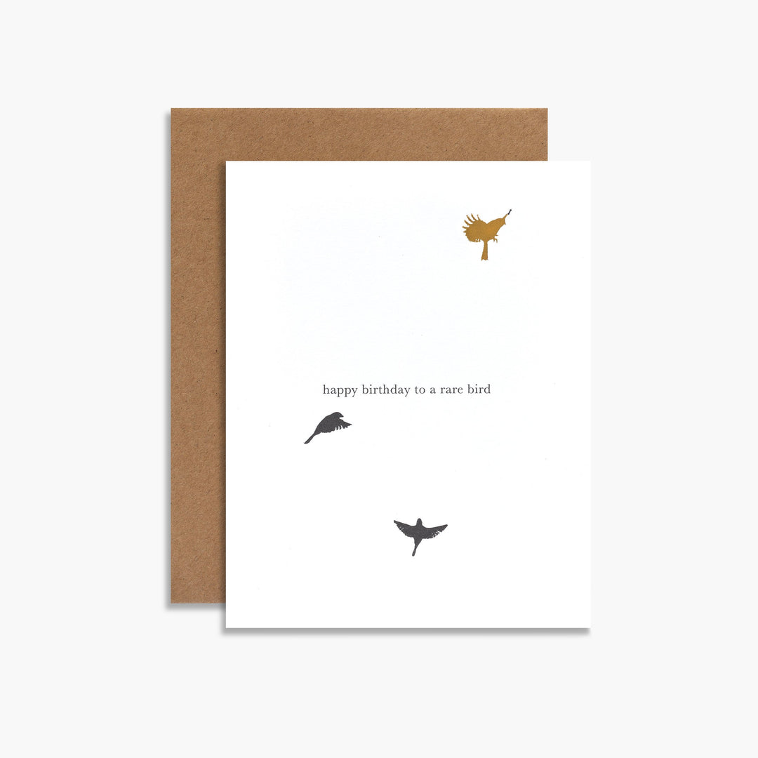 SOUVENIR STATIONERY Happy birthday to a rare bird