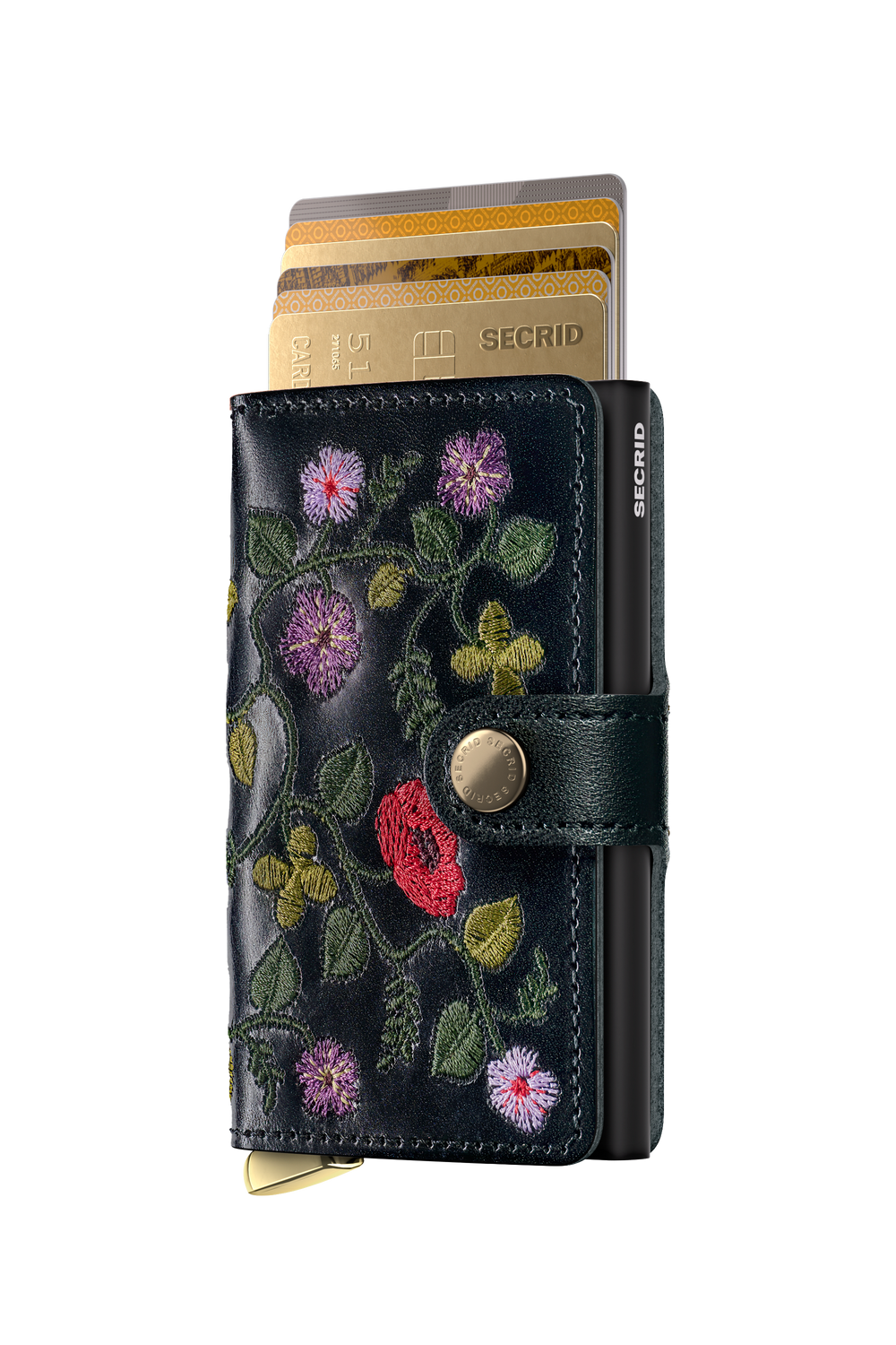 SECRID Miniwallet Stitch Floral Premium+