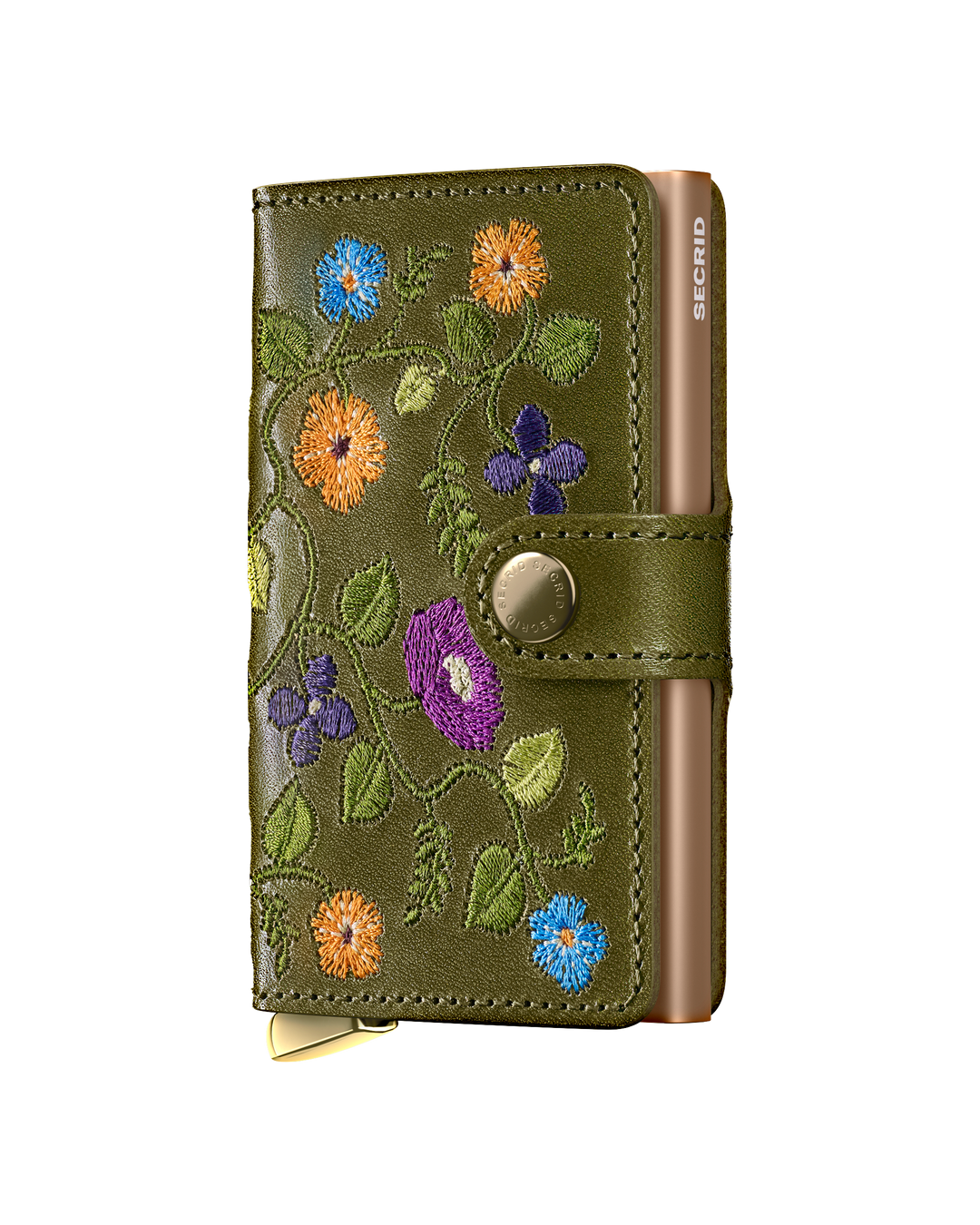SECRID Miniwallet Stitch Floral Premium+