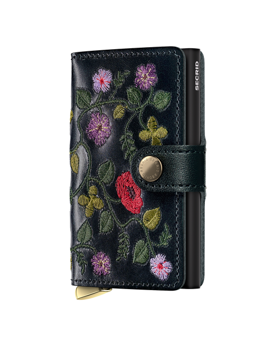 SECRID Miniwallet Stitch Floral Premium+