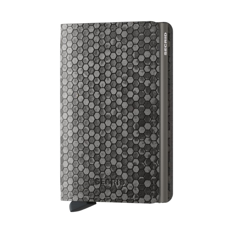 Slimwallet Hexagon Earth Grey