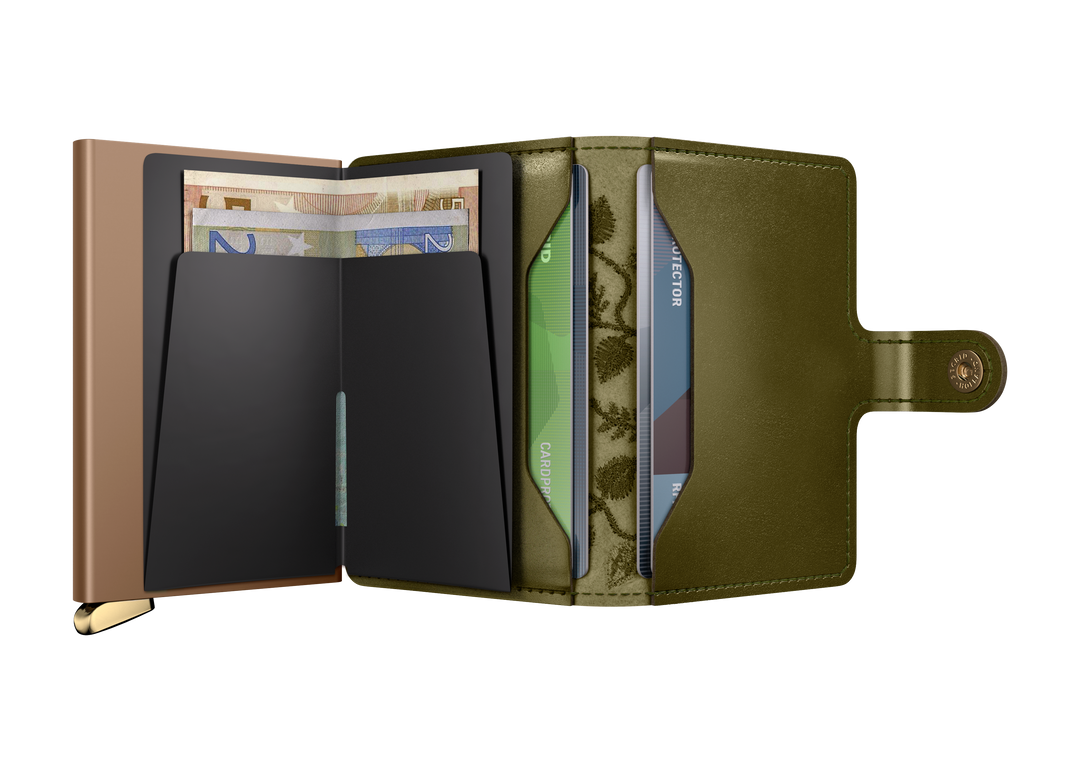 SECRID Miniwallet Stitch Floral Premium+