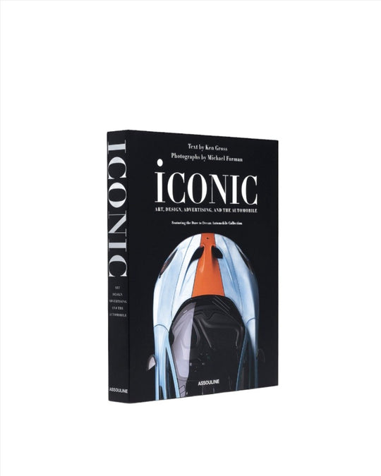 ASSOULINE Iconic: Art, Design, Advertising, and the Automobile