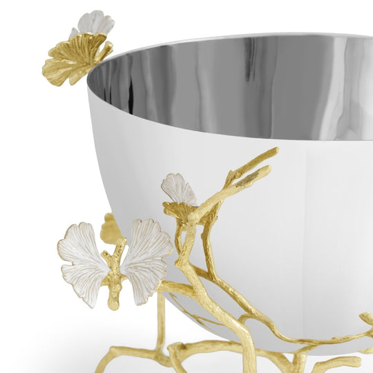 MICHAEL ARAM Butterfly Ginkgo Gold Bowl