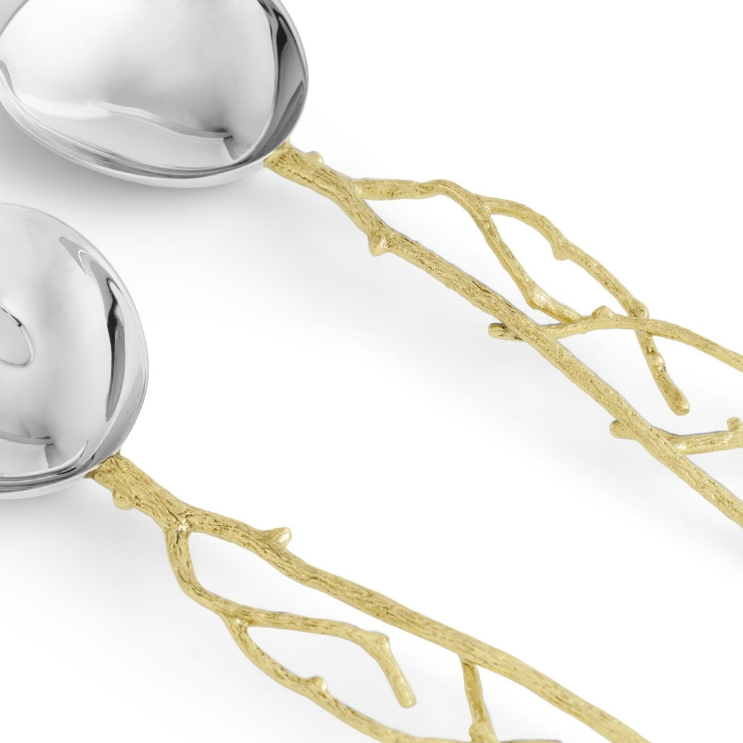 MICHAEL ARAM Butterfly Ginkgo Gold Serving Set