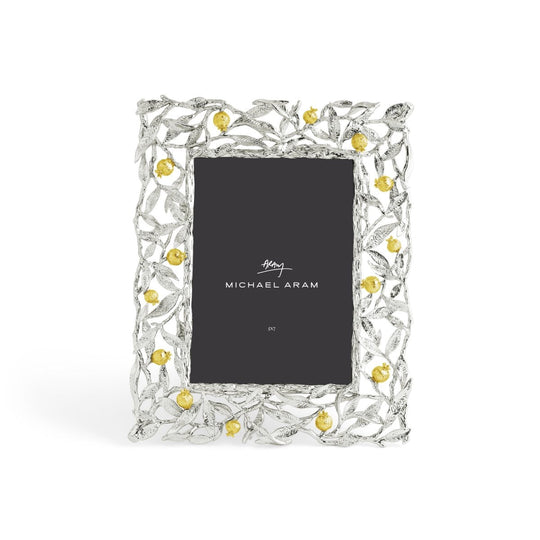 MICHAEL ARAM Pomegranate Silver & Gold 5x7 Frame
