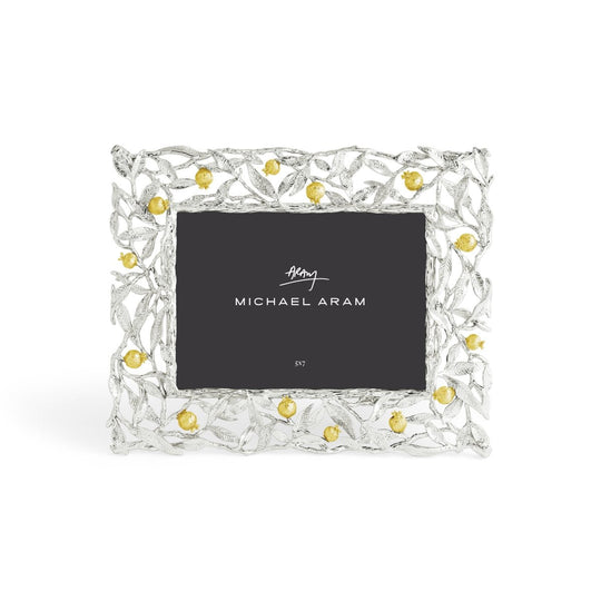 MICHAEL ARAM Pomegranate Silver & Gold 5x7 Frame