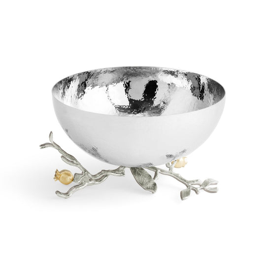 MICHAEL ARAM Pomegranate Silver & Gold Serving Bowl