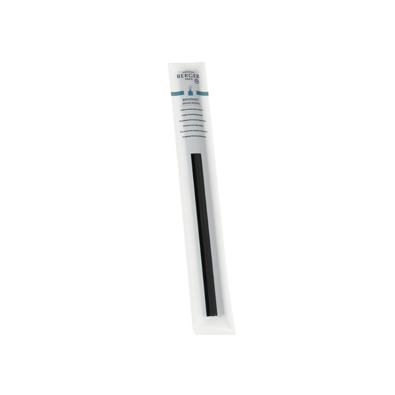 MAISON BERGER REPLACEMENT STICKS FOR BOUQUET - 8 Black Sticks