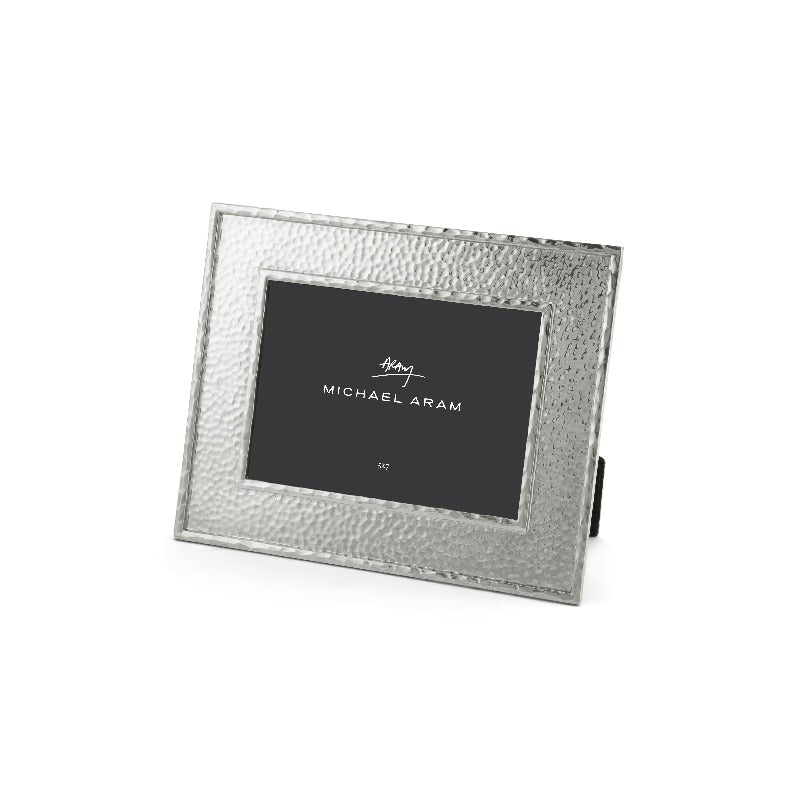 Michael Aram Hammertone Photo Frame Silver By STORIES By SWISSBO