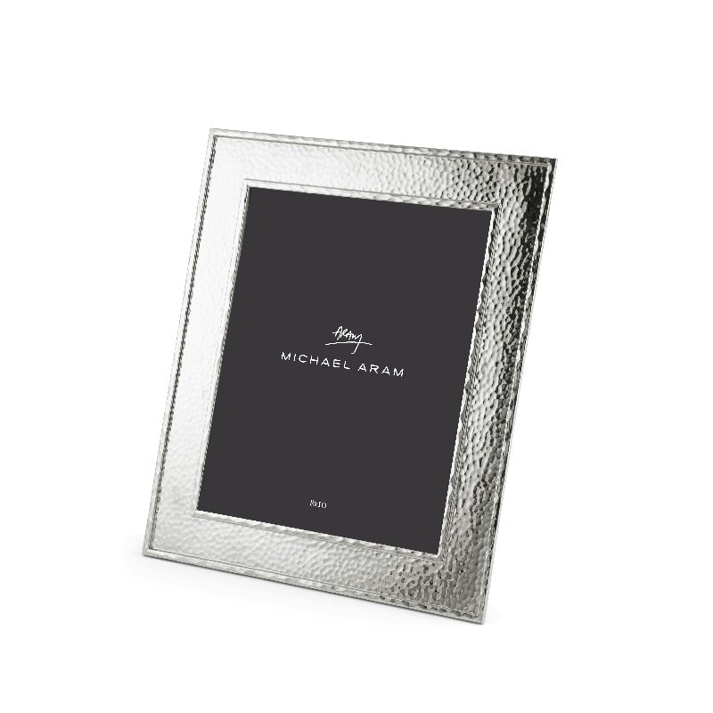 Michael Aram Hammertone Photo Frame Silver By STORIES By SWISSBO