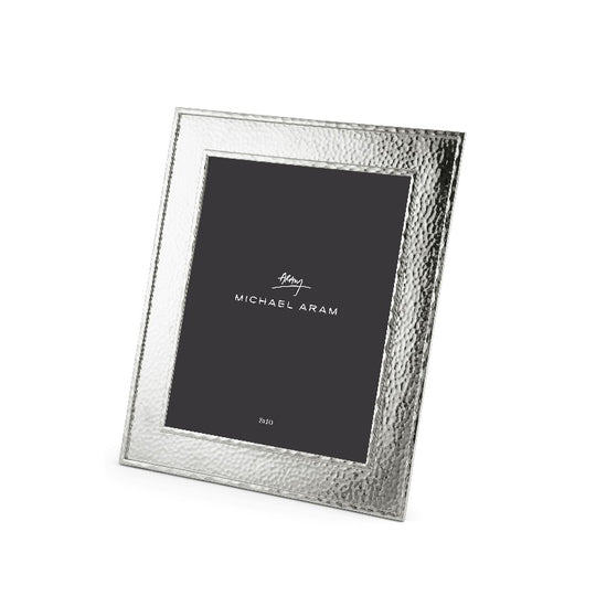 Michael Aram Hammertone Photo Frame Silver By STORIES By SWISSBO