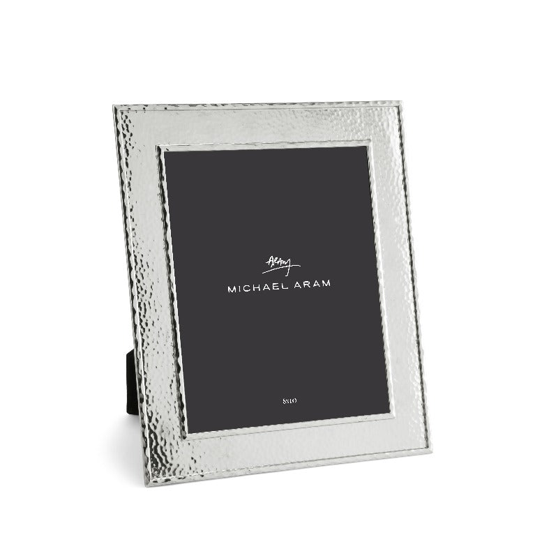 Michael Aram Hammertone Photo Frame Silver By STORIES By SWISSBO
