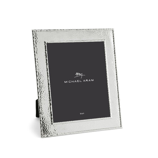 Michael Aram Hammertone Photo Frame Silver By STORIES By SWISSBO