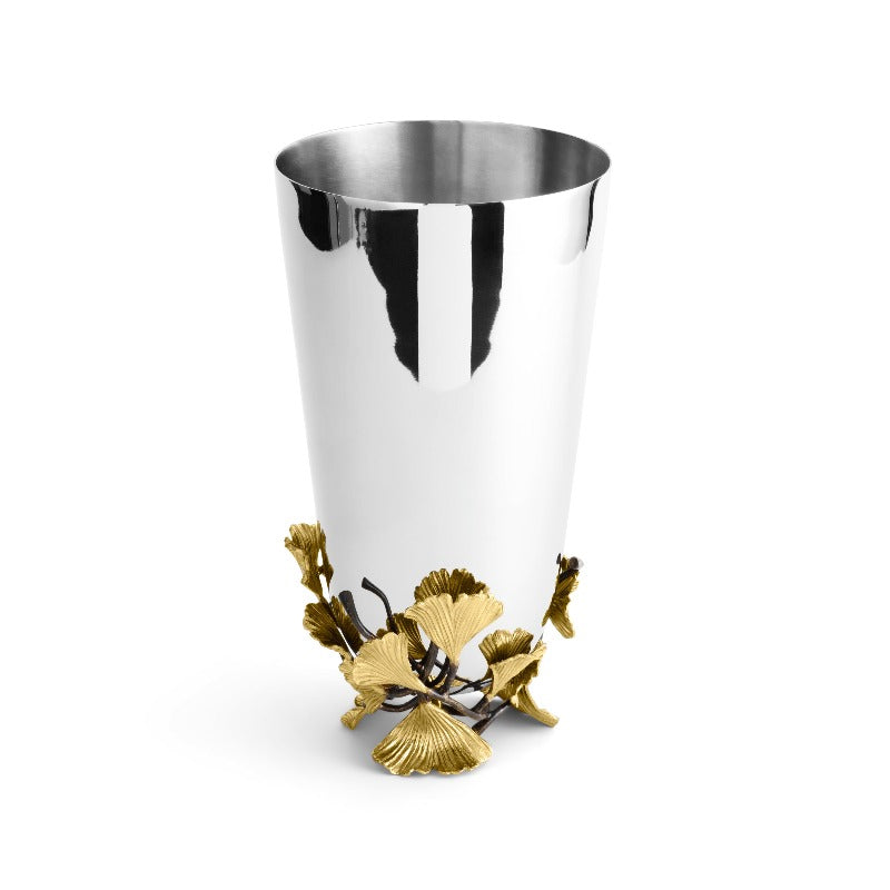 Michael Aram Golden Ginkgo Vase at STORIES By SWISSBO