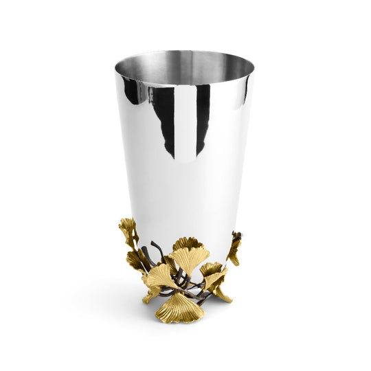 Michael Aram Golden Ginkgo Vase at STORIES By SWISSBO