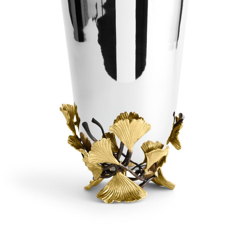 Michael Aram Golden Ginkgo Vase at STORIES By SWISSBO