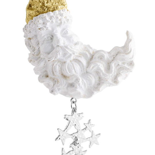 Michael Aram Santa Crescent Moon Ornament at STORIES By SWISSBO