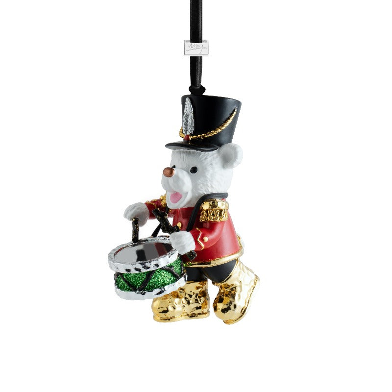 Michael Aram Drumming Teddy Ornament at STORIES By SWISSBO