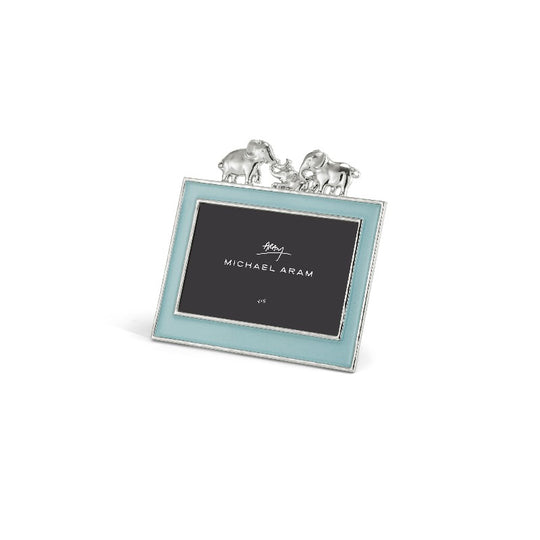 Michael Aram Elephant Photo Frame Blue at STORIES By SWISSBO