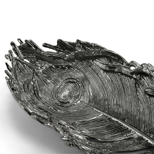 Michael Aram Plume Tray Black Nickelplate at STORIES By SWISSBO