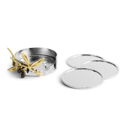 Michael Aram Olive Branch Gold Coaster at STORIES By SWISSBO