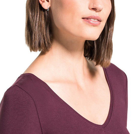 AMOR Creoles for Women, Silver 925