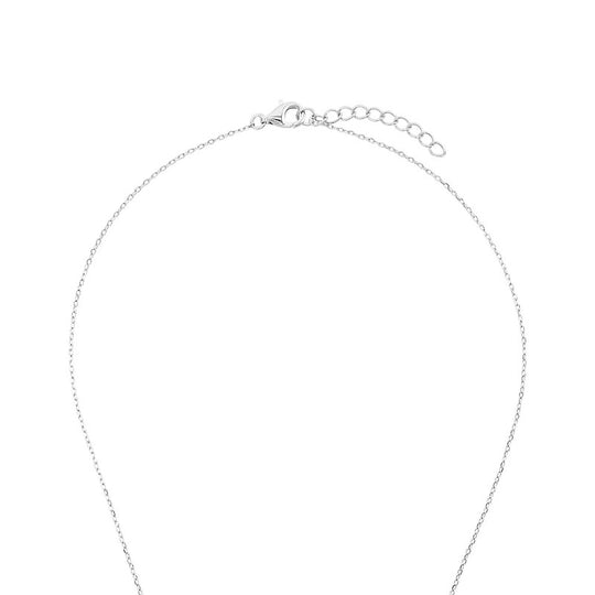 AMOR Chain with pendant for Women, Silver 925 | moon