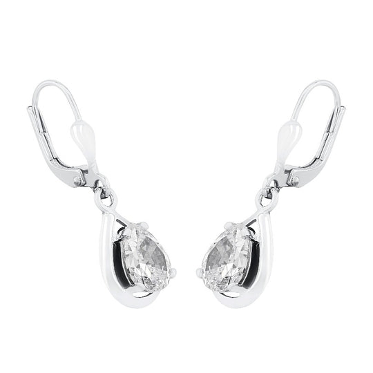 AMOR Earrings for Women, Silver 925