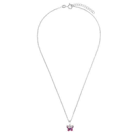 AMOR Chain with pendant for Girls, Silver 925 | butterfly