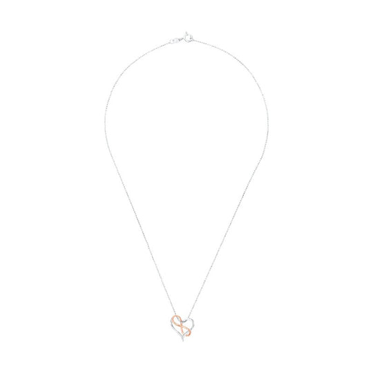 AMOR Chain with pendant for Women, Silver 925 | Infinity