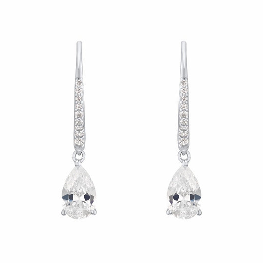 AMOR Earrings for Women, Silver 925
