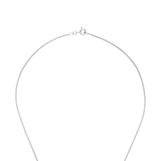 AMOR Chain with pendant for unisex, Silver 925 | cross