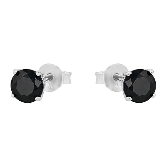 AMOR Ear studs for Women, Silver 925